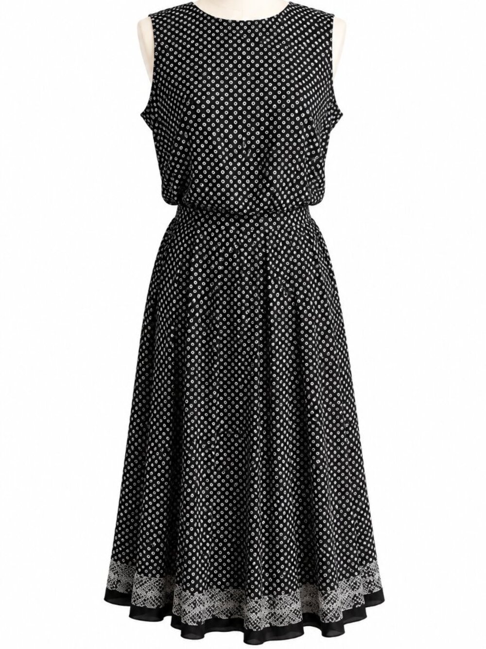 CHIC KOREAN BLACK SKIRT SET XL